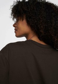 10DAYS Camiseta estampada - chocolate