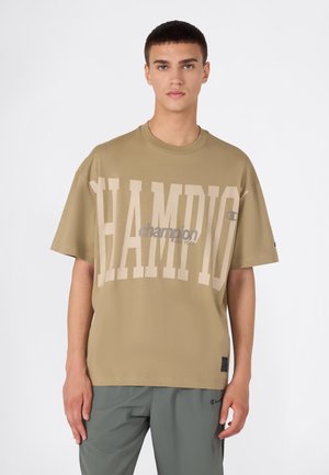 SS URBAN CONTEMPORARY - Camiseta estampada - khaki