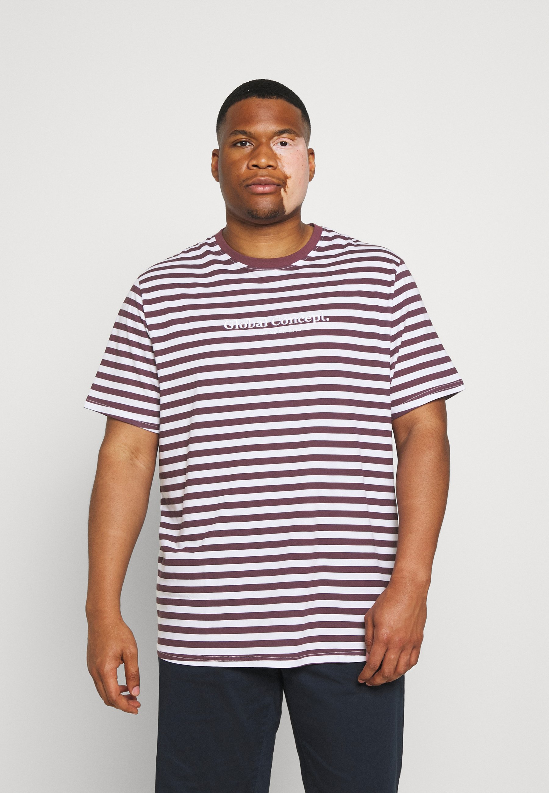 Johnny Bigg GLOBAL STRIPE LONGLINE TEE 