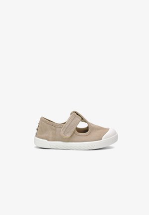 Pisamonas, PEPITOS BAREFOOT LONA LAVADA NIÑOS - Zapatos con cierre adhesivo - arena