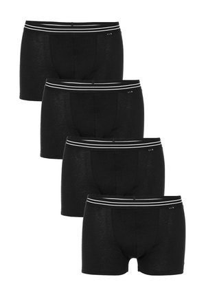 SHORT BASIC MULTI 4 PACK - Boxer aderenti - nero