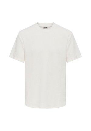 Only & Sons, T-SHIRT ONSLAZIO T-SHIRT - T-Shirt basic - cloud dancer