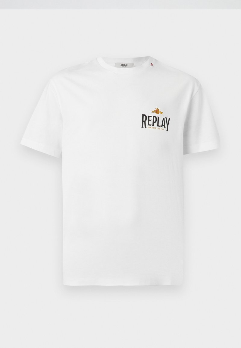 Replay T-shirt print wit