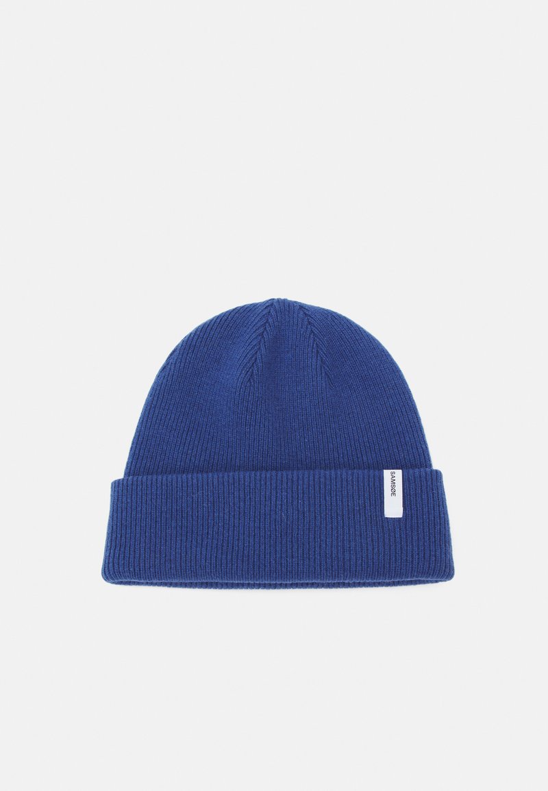 Samsøe Samsøe THE BEANIE UNISEX - Adīta cepure - true navy