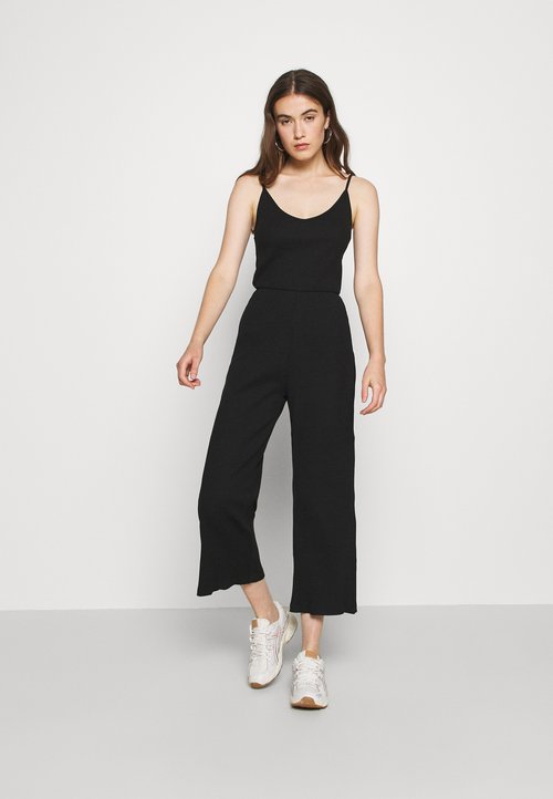 Anna Jumpsuit Terry Black