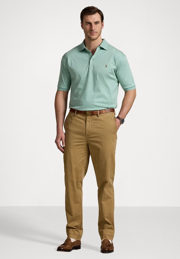 SOFT COTTON POLO SHIRT - Polo shirt - celadon heather2