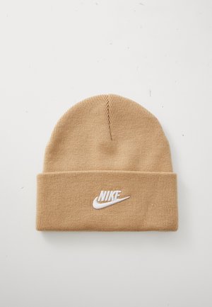 PEAK BEANIE UNISEX - Gorro - hemp/white