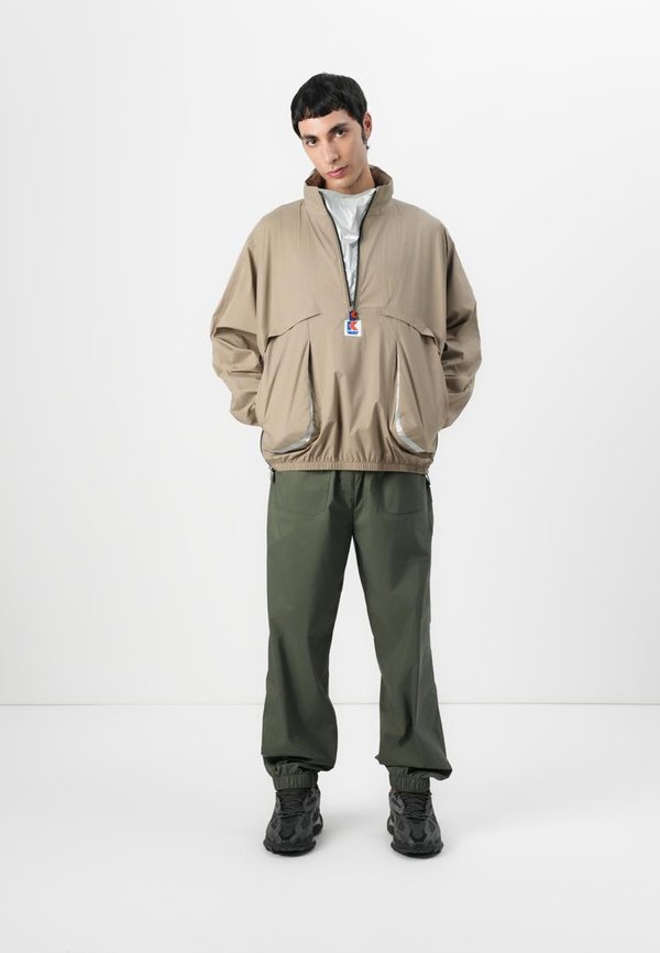 HALF ZIP UNISEX - Summer jacket - beige taupe4