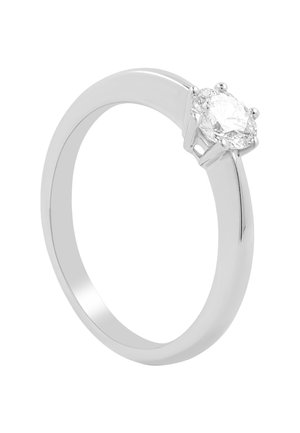 MUAU Schmuck SOLITAIRE RING DIAMANT 0.50CT. - Ring - weißgoldfarben