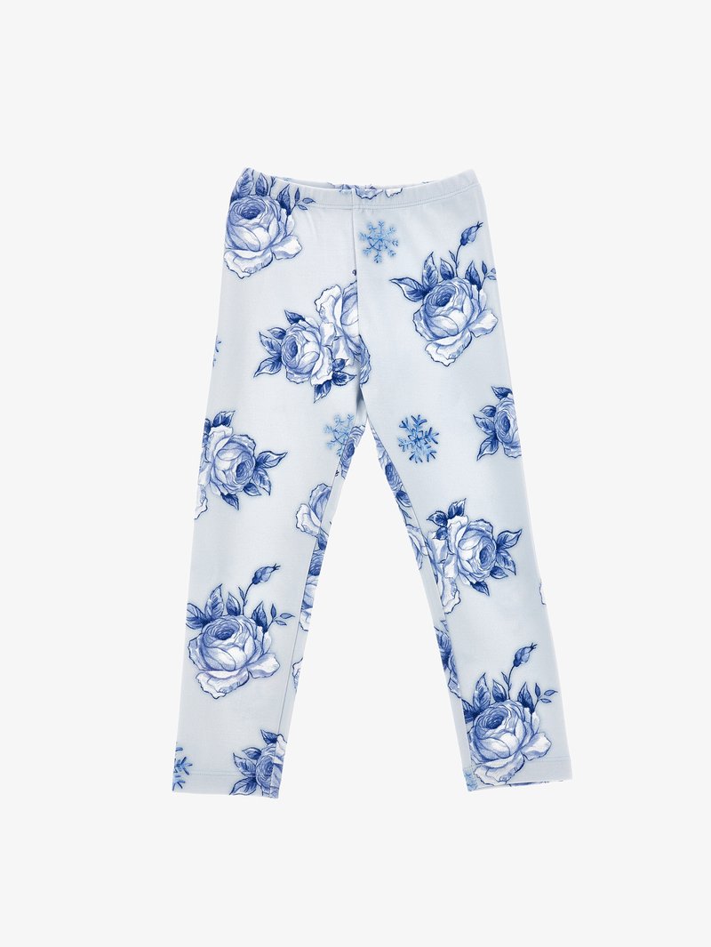 Monnalisa ELSA FROZEN DISNEY FANTASIA - Leggings - nuvola/blunavy