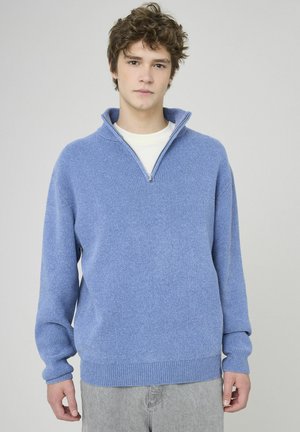 CHENILLE - Pullover - bleu moyen