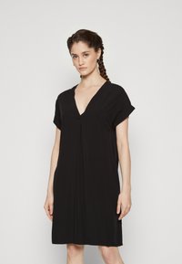 GAP - DRESS - Kasdienė suknelė - true black Miniatiūros vaizdas 1