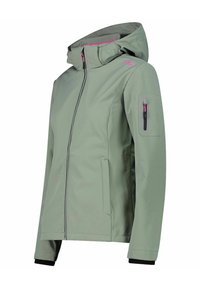 CMP ZIP HOOD - Giacca softshell - grau (231)