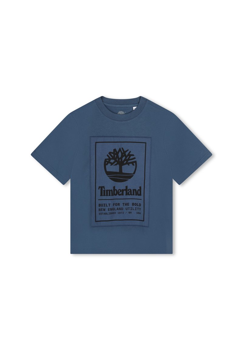 Timberland T-shirt print blauw