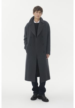 Matinique Klassisk frakke - medium grey melange