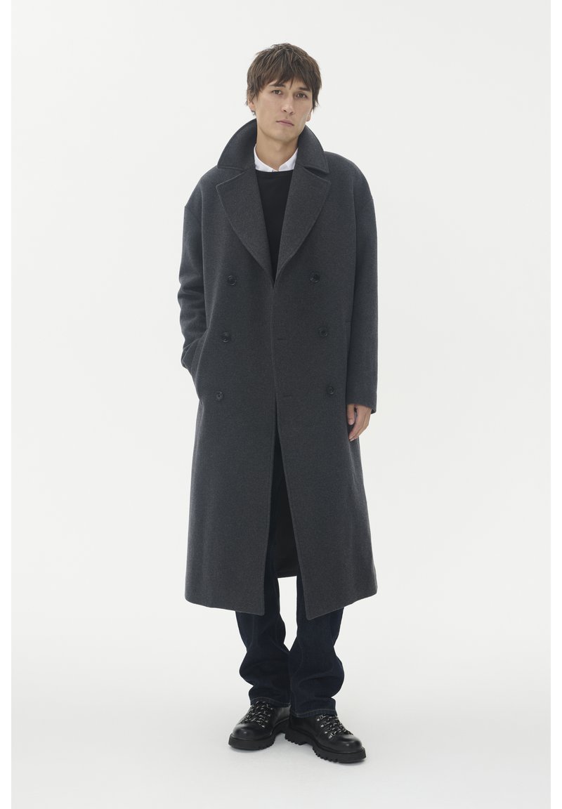 Matinique Klasičan kaput - medium grey melange