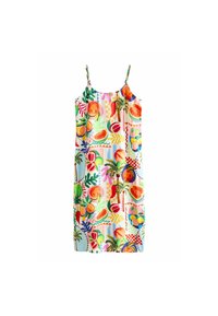 Next - REGULAR FIT - MIDI  - Jurk - pink orange Miniatuurafbeelding 1