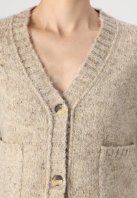Vero Moda VMINGRID V-NECK - Cardigan - silver mink