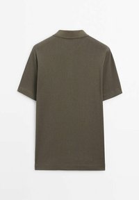 Massimo Dutti SHORT SLEEVE - Polo shirt - green