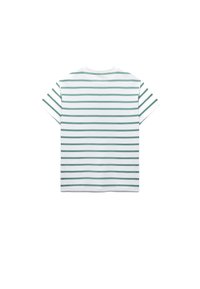 Koton STRIPED - Camiseta estampada - white green