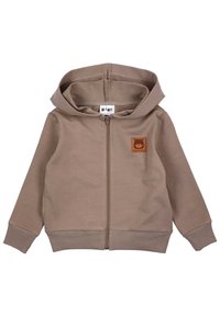Nini HERBST - Felpa con zip - braun