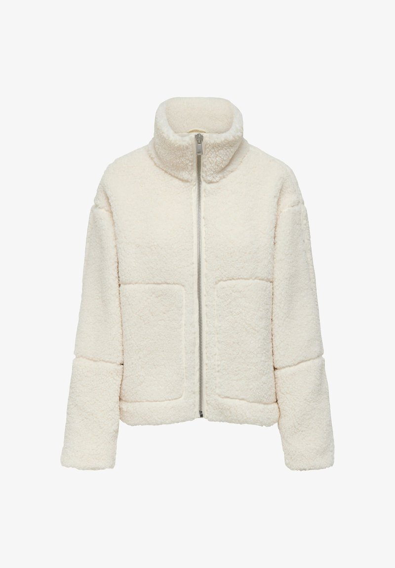 ONLY Teddy ONLASPEN Teddy Daunenjacke Cloud Dancer offwhite Zalando only-teddy-onlaspen-teddy-daunenjacke-cloud-dancer-offwhite-zalando