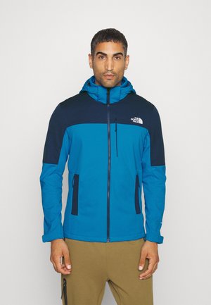DIABLO DETACHABLE HOOD - Kurtka Softshell - acoustic blue-shady blue