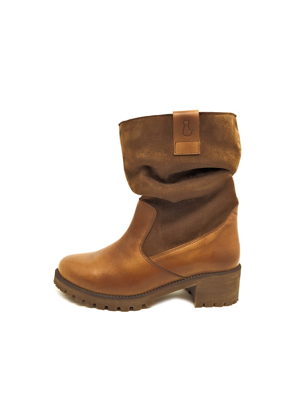 MISU TYESHA - Botas con plataforma - camel - Zalando.es