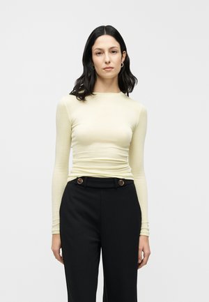 Ilgarankovis viršutinės dalies drabužis - wax yellow