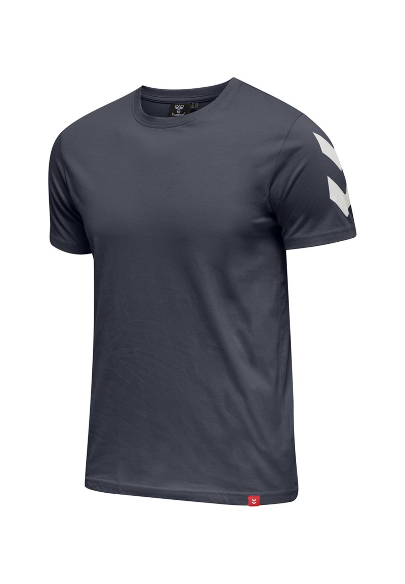 Hummel T-shirt print blauw