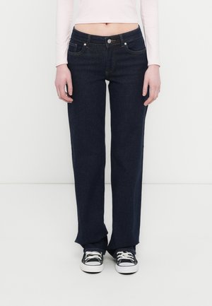 ONLBLUSH - Straight leg jeans - dark blue denim