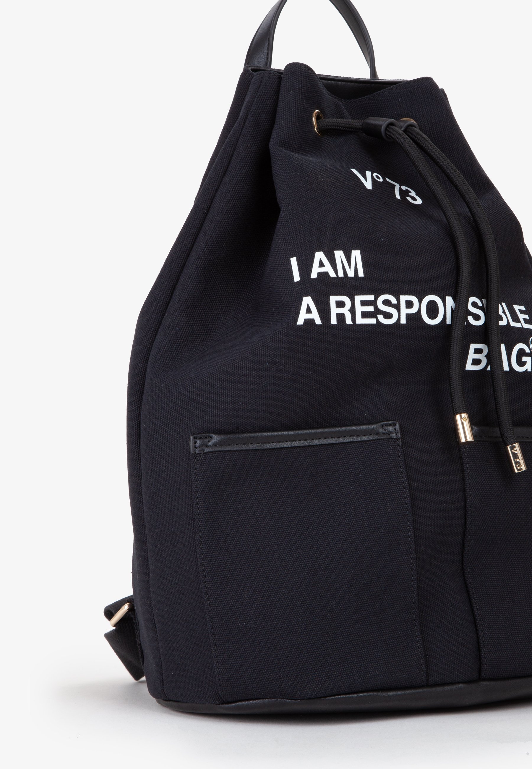 V73 Women Backpacks 73BS8F305 NERO Black