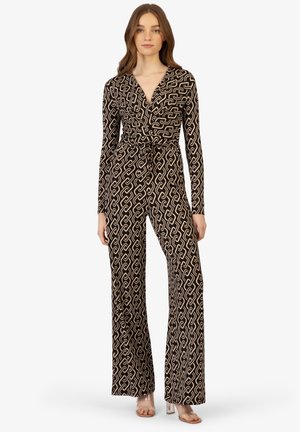 OVERALL - Combinaison - schwarz/creme