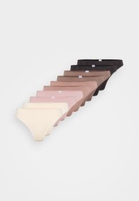 PETITE FLEUR BY LASCANA BASIC 10 PACK - String - brown/beige/black
