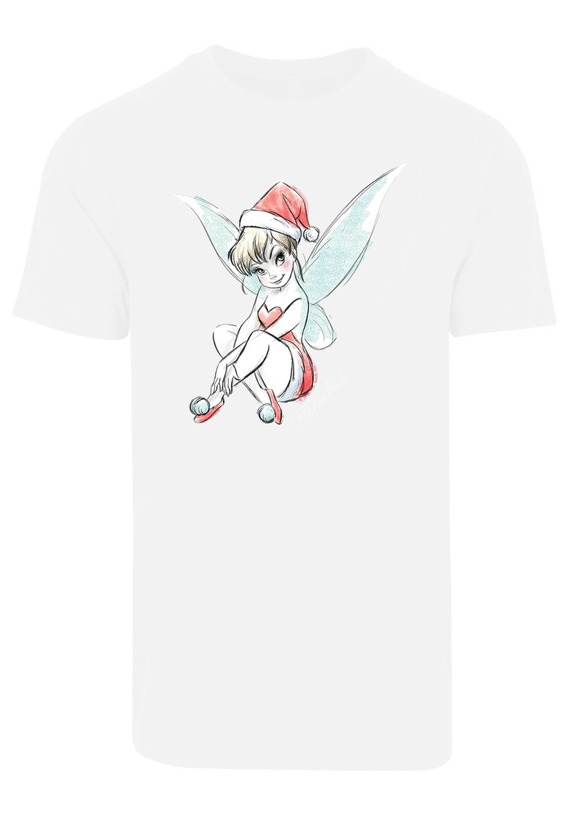 T-shirt Donna Con Girocollo Tinkerbell – Bianca, Taglia M – Manica Corta, Casual - 5