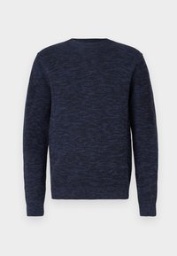 SLHDANE STRUCTURE CREW NECK - Πουλόβερ - sky captain oceana twist