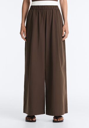 OYSHO Pantalon classique - mottled light brown