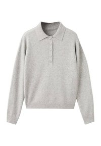 Polo - light heather grey