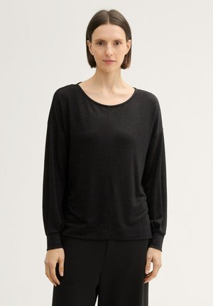 Langarmshirt - deep black