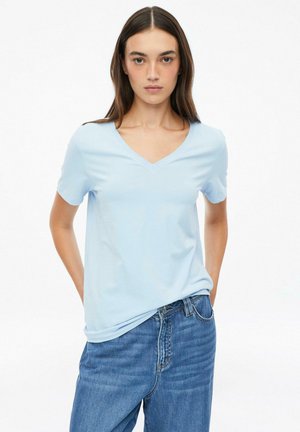 s.Oliver, T-SHIRT - Basic T-shirt - hellblau