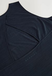 REGULAR FIT - ACTIVE LIGHTWEIGHT OPEN BACK TANK  - Topp - navy
