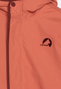 Finkid MOSKA MUKKA UNISEX - Snowboardová bunda - terra cotta/sable