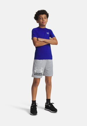 Under Armour TECH LOGO - Korte sportsbukser - mod gray (011)