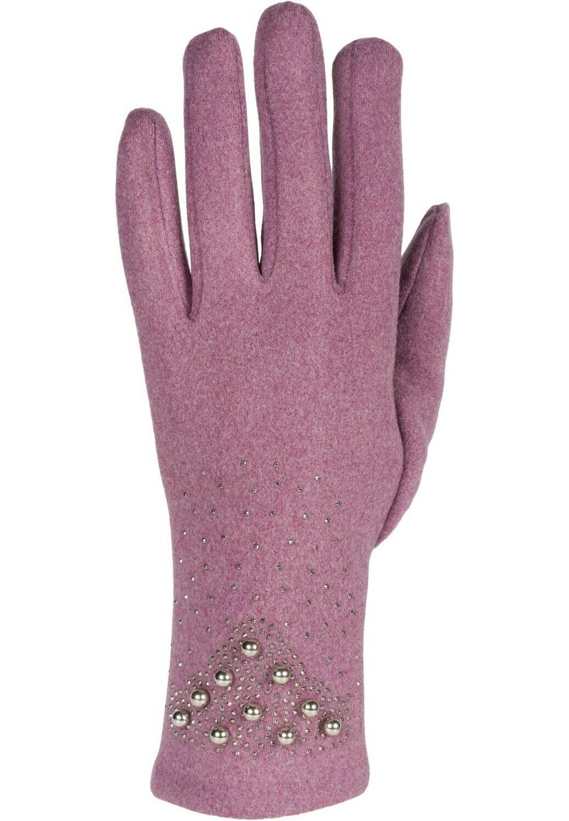 Damen Fäustlinge | STYLEBREAKER Fingerhandschuh mauve - JU55815 Damen Fäustlinge | STYLEBREAKER Fingerhandschuh mauve - JU55815