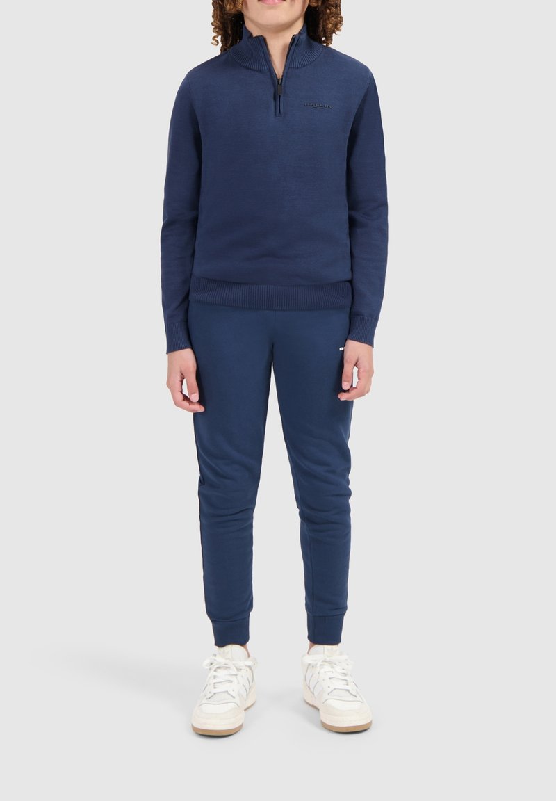 Ballin REGULAR FIT HALF ZIP - Trui - navy