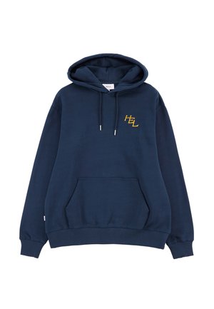 HEL HOODED - Hoodie - carbon blue