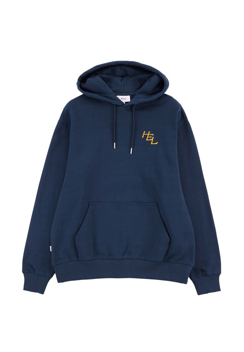 Makia HEL HOODED - Hoodie - carbon blue