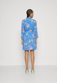 YAS YASSAVANNA SHORT SHIRT DRESS - Skjortklänning - palace blue