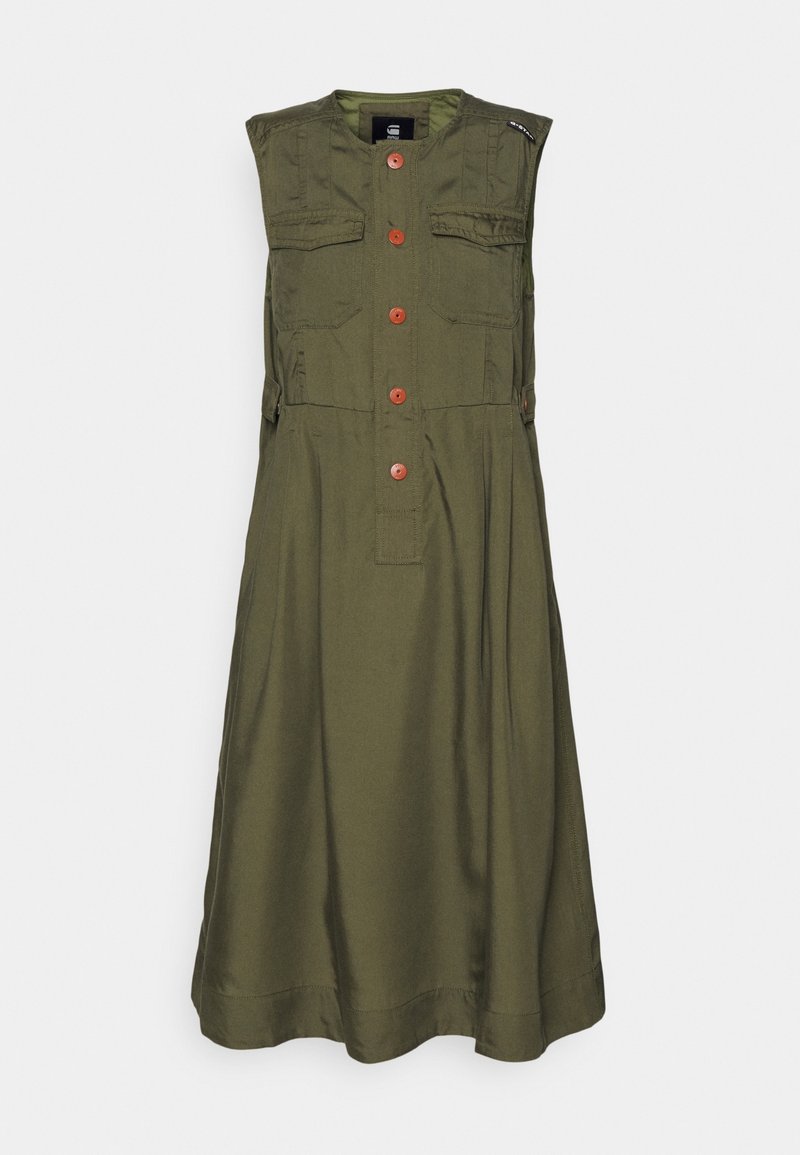 G-STAR Denní šaty - khaki