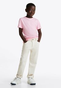 Tommy Hilfiger - MINI CORP LOGO TEE UNISEX - Camiseta básica - pink sugar Imagen en miniatura 1